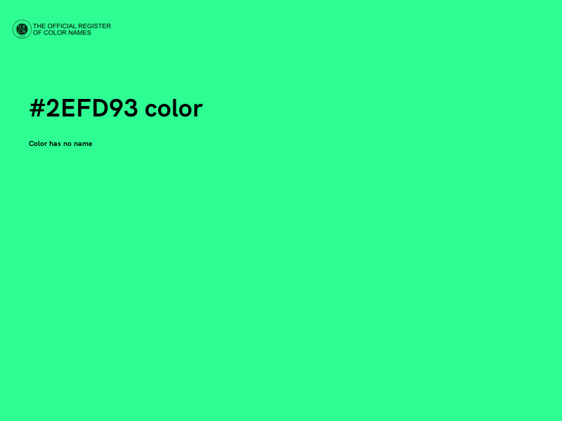 #2EFD93 color image