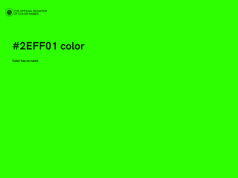 #2EFF01 color image