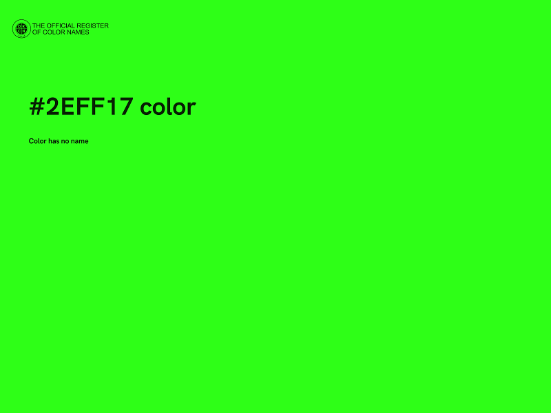 #2EFF17 color image