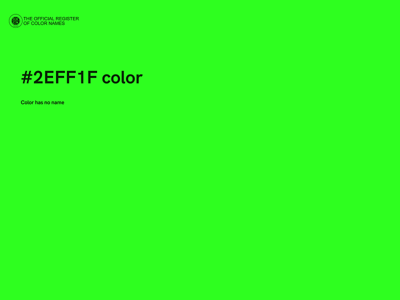 #2EFF1F color image