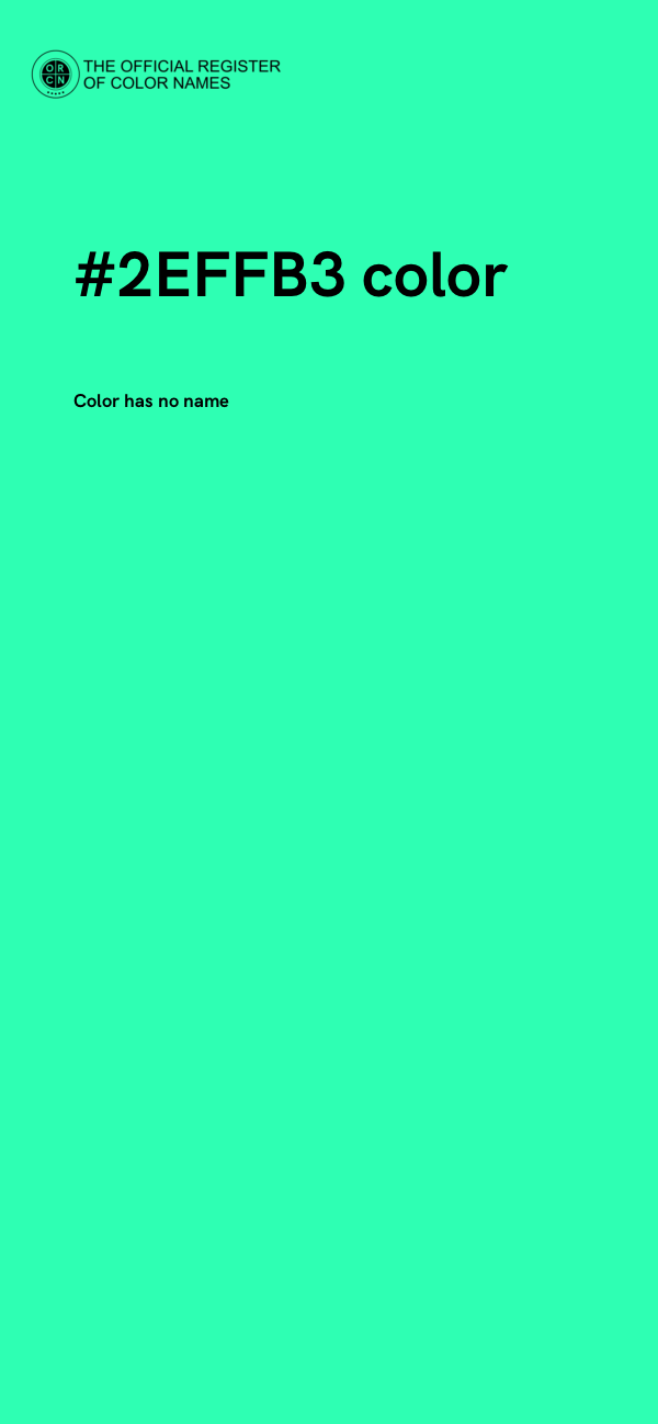 #2EFFB3 color image