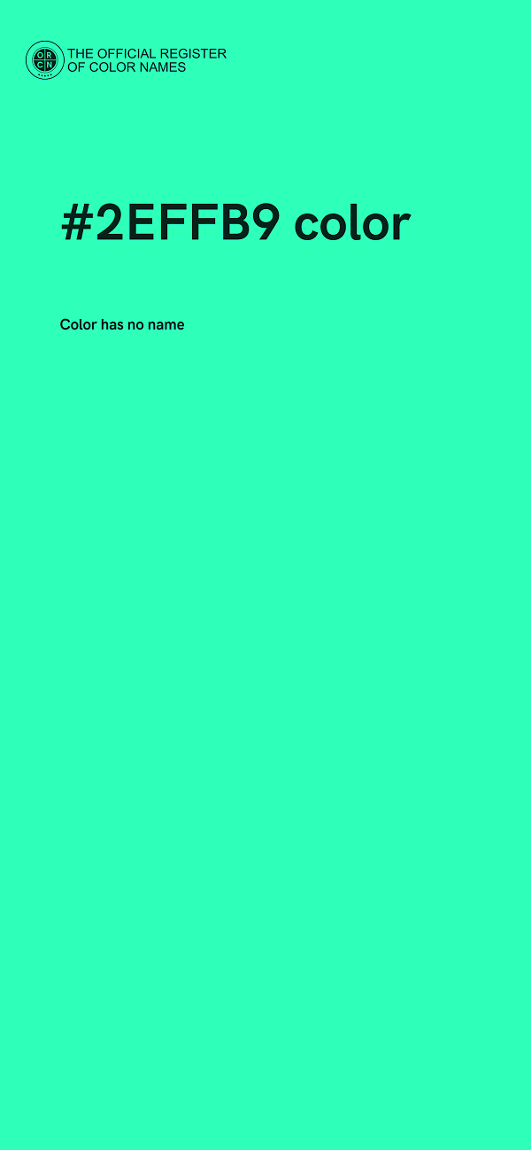 #2EFFB9 color image