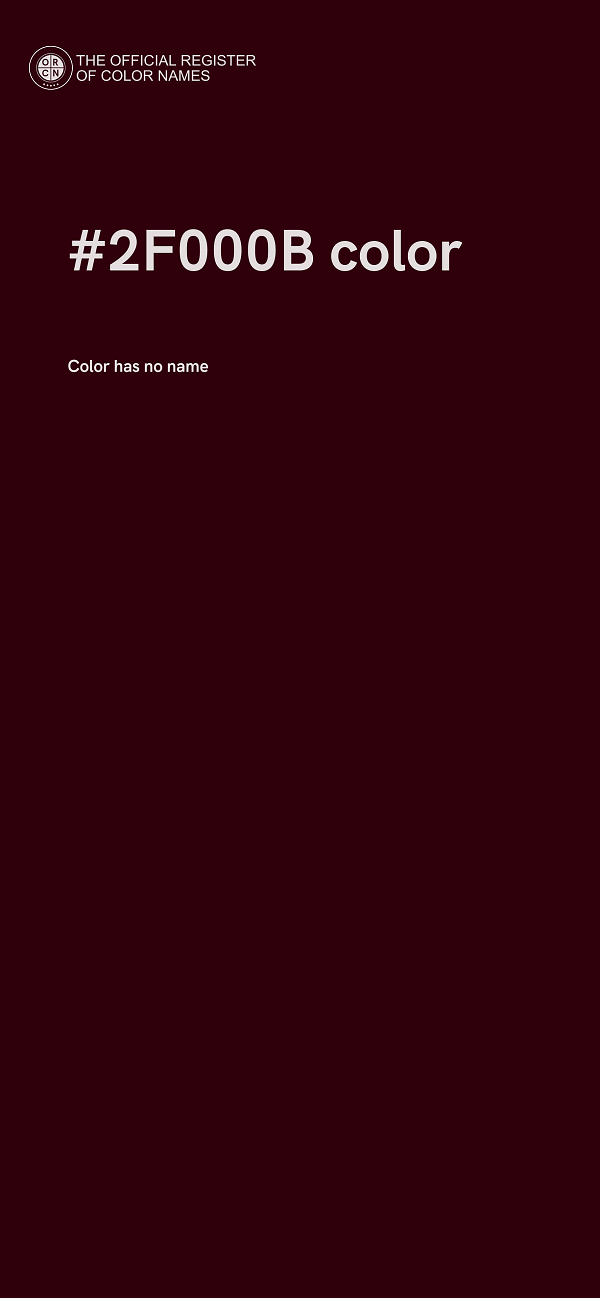 #2F000B color image