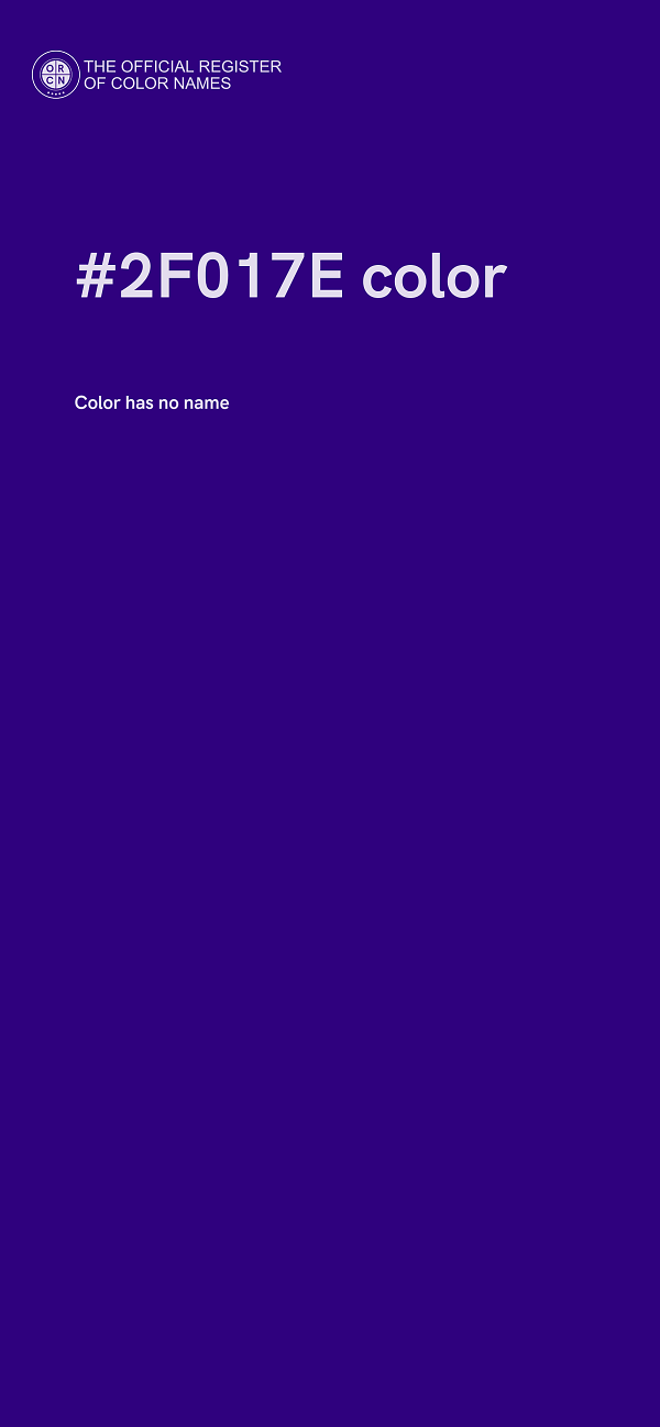 #2F017E color image