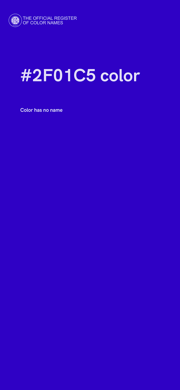 #2F01C5 color image