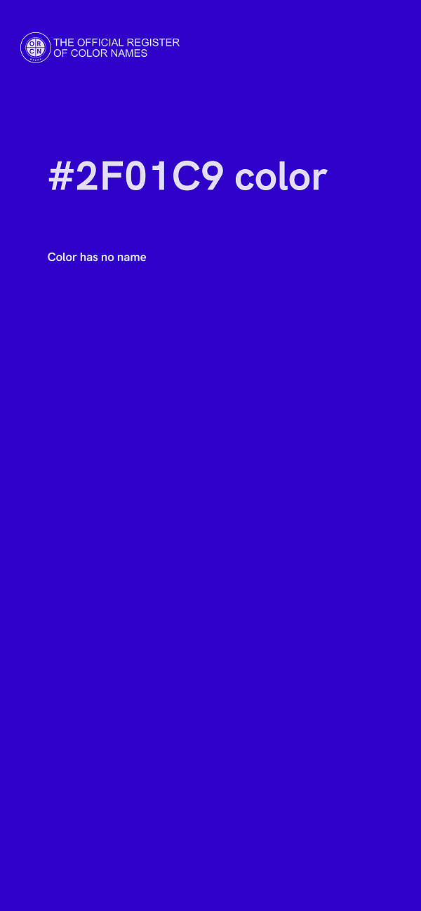 #2F01C9 color image