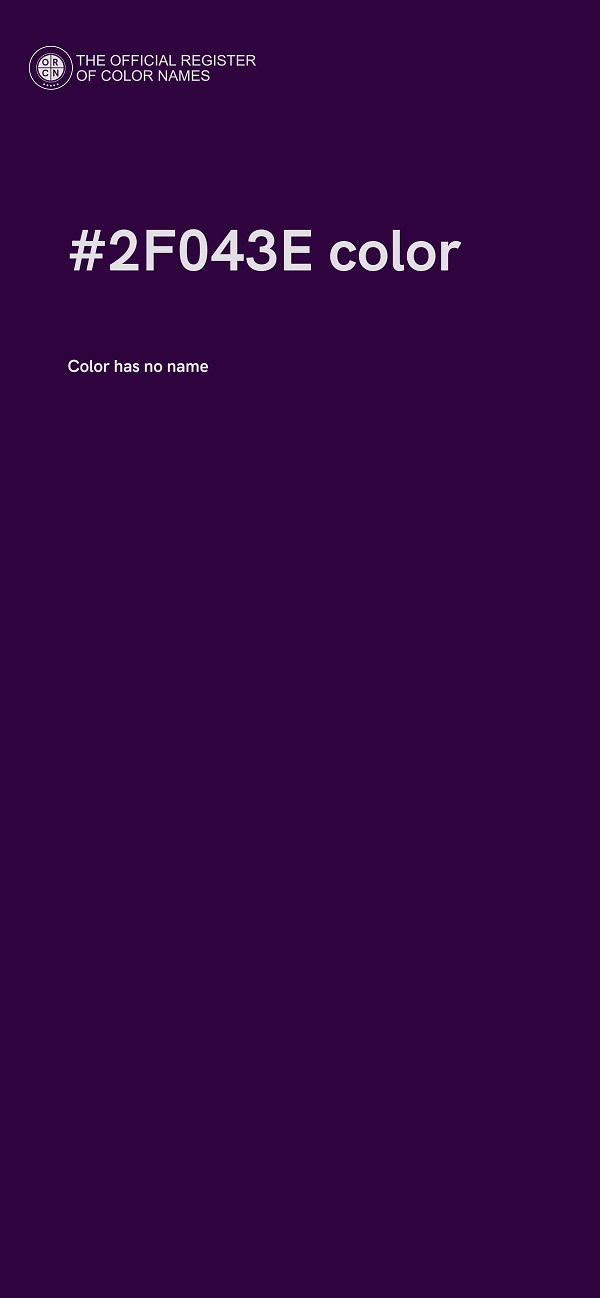 #2F043E color image
