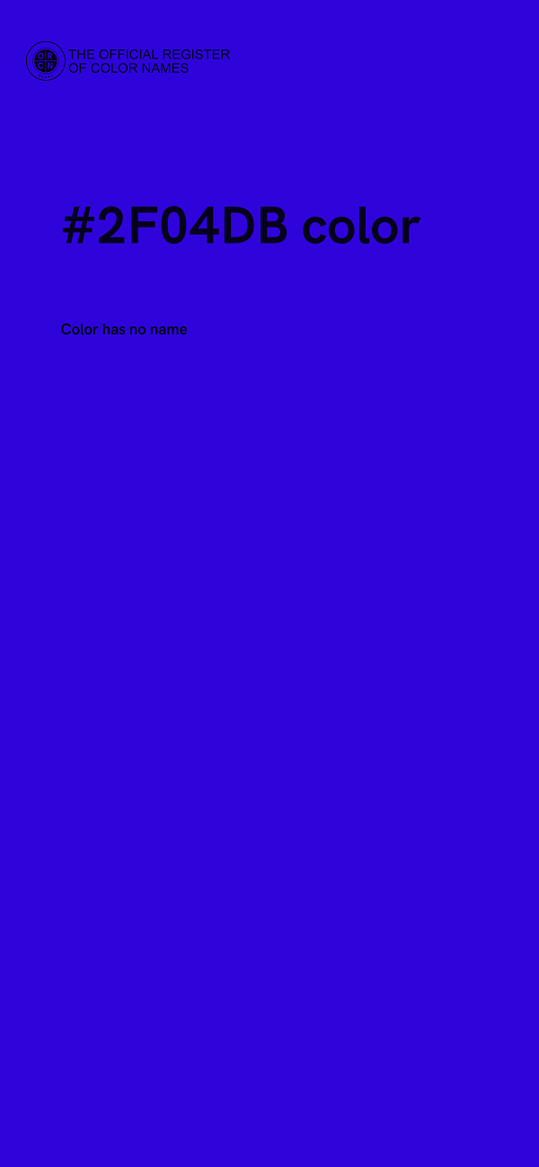 #2F04DB color image