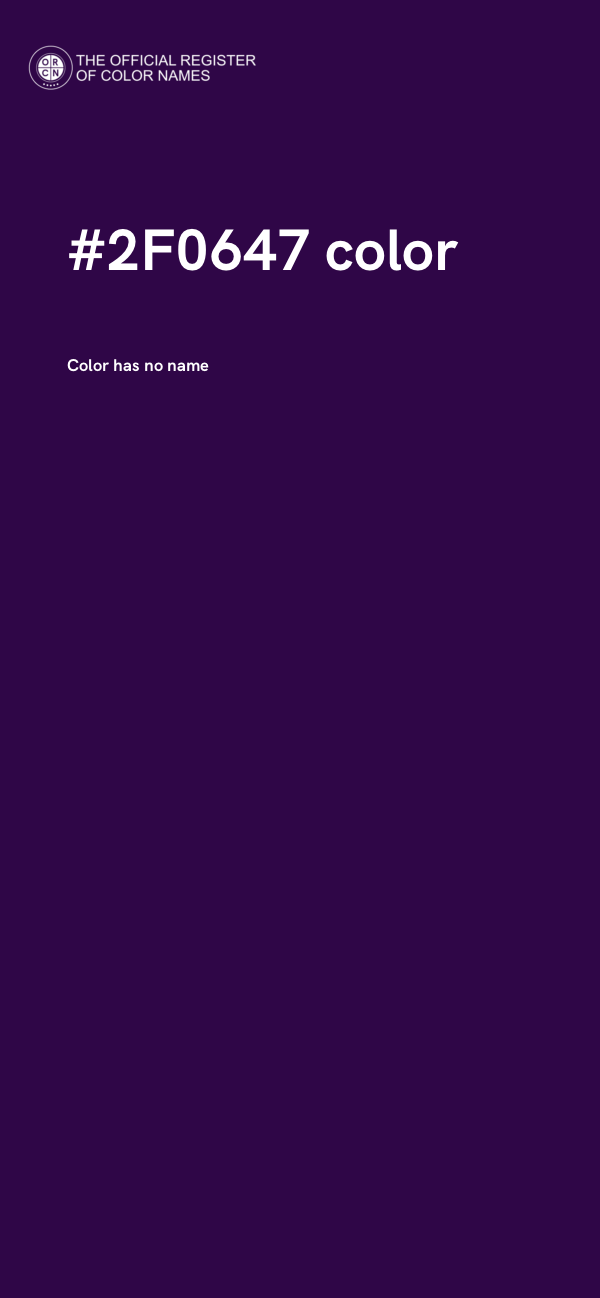 #2F0647 color image