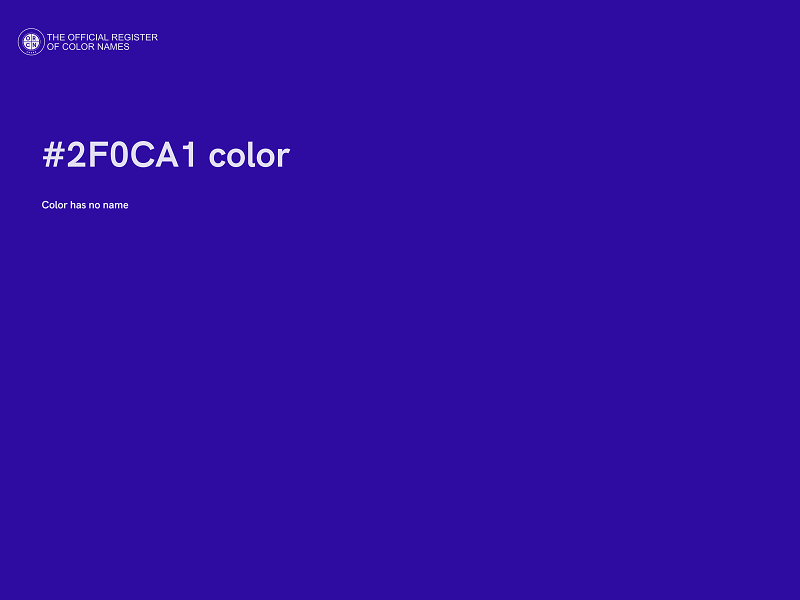 #2F0CA1 color image