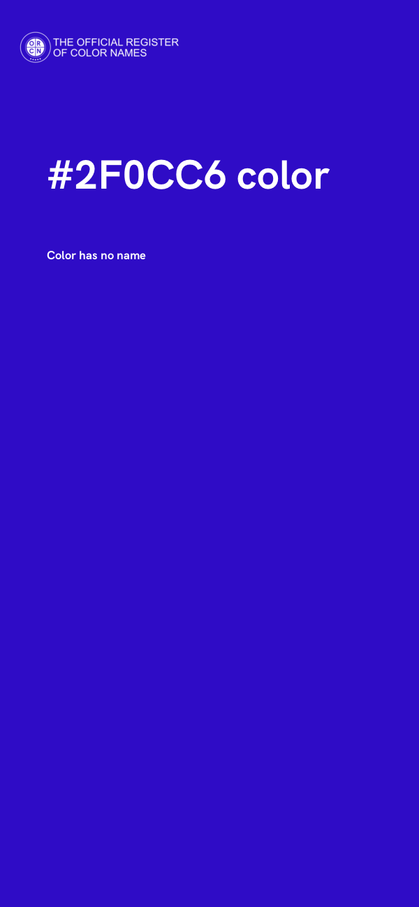 #2F0CC6 color image