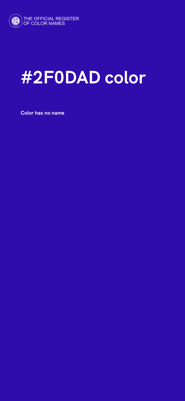 #2F0DAD color image