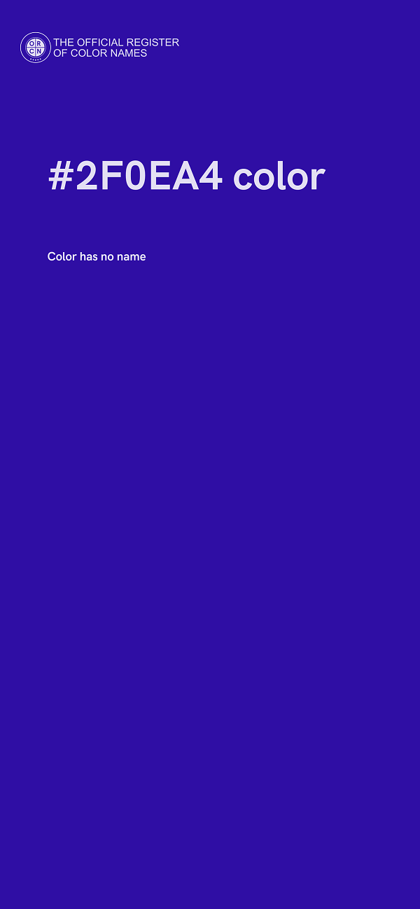 #2F0EA4 color image