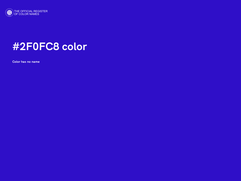 #2F0FC8 color image