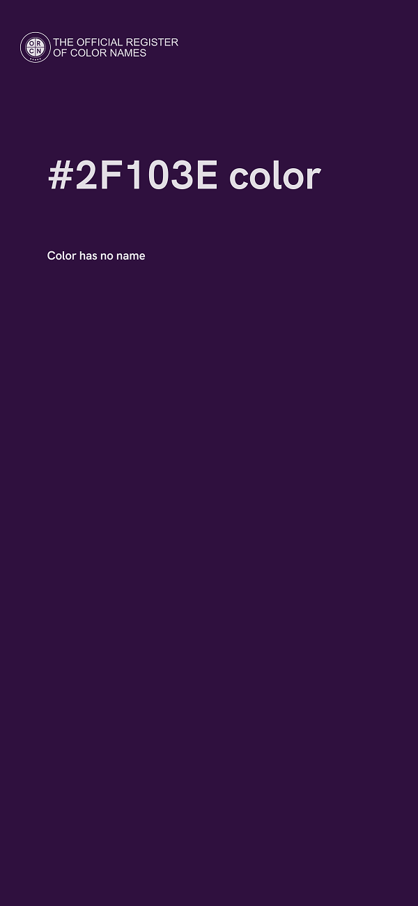 #2F103E color image