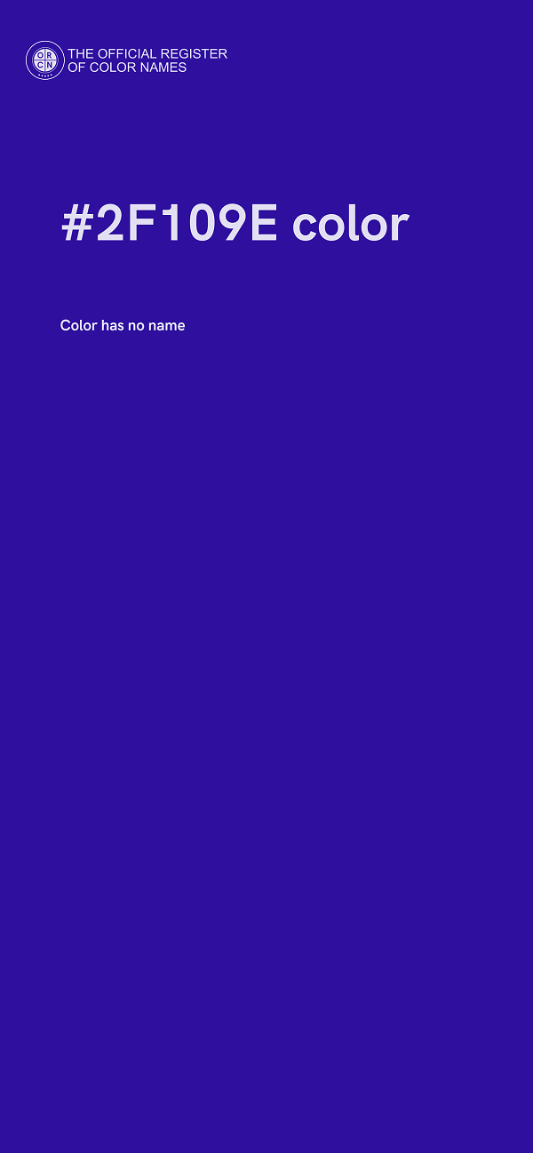 #2F109E color image