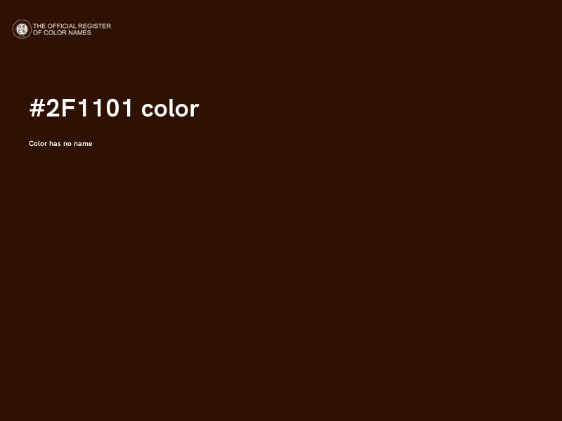 #2F1101 color image