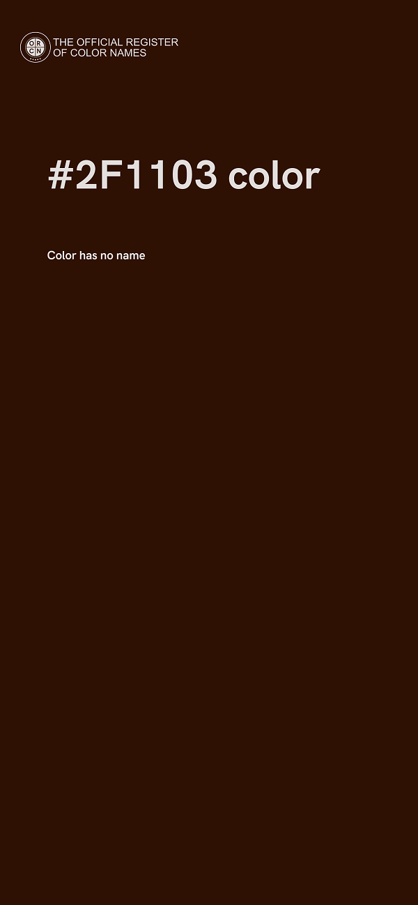 #2F1103 color image