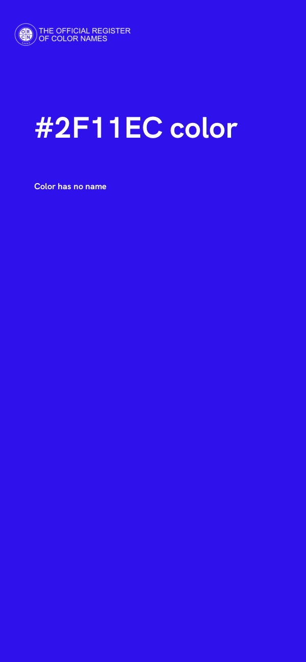 #2F11EC color image