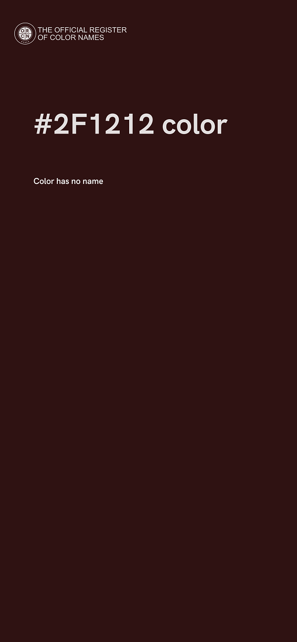 #2F1212 color image