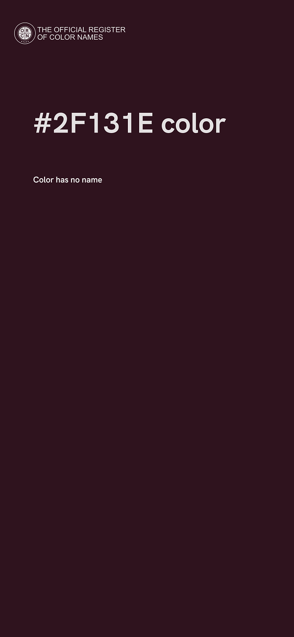 #2F131E color image
