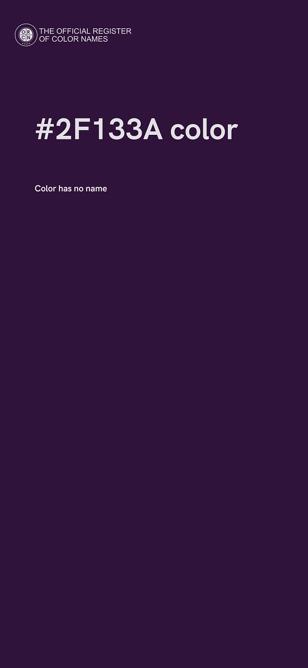 #2F133A color image
