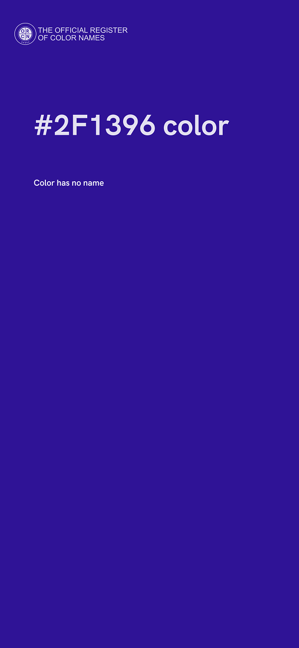 #2F1396 color image