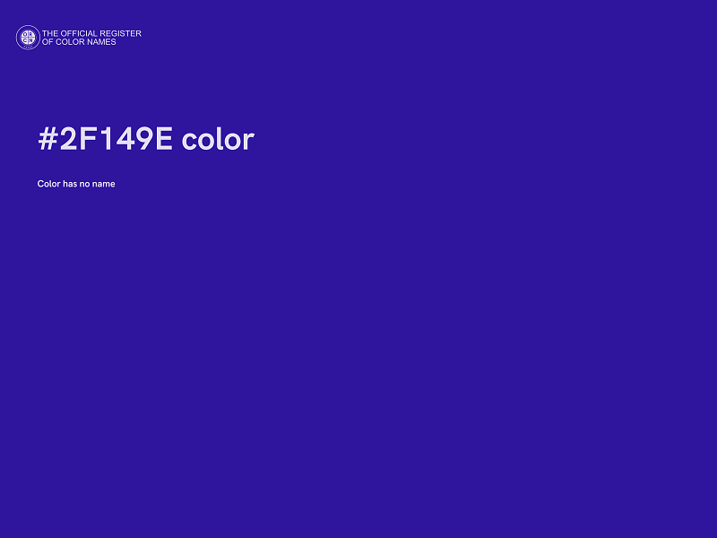 #2F149E color image