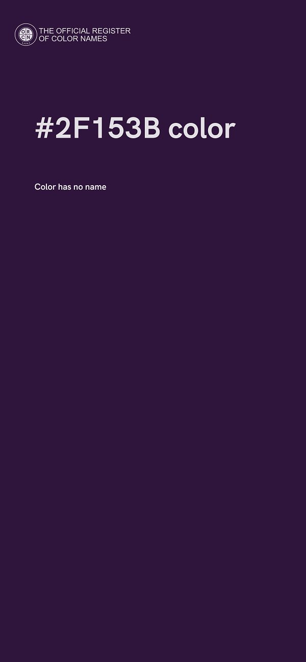#2F153B color image