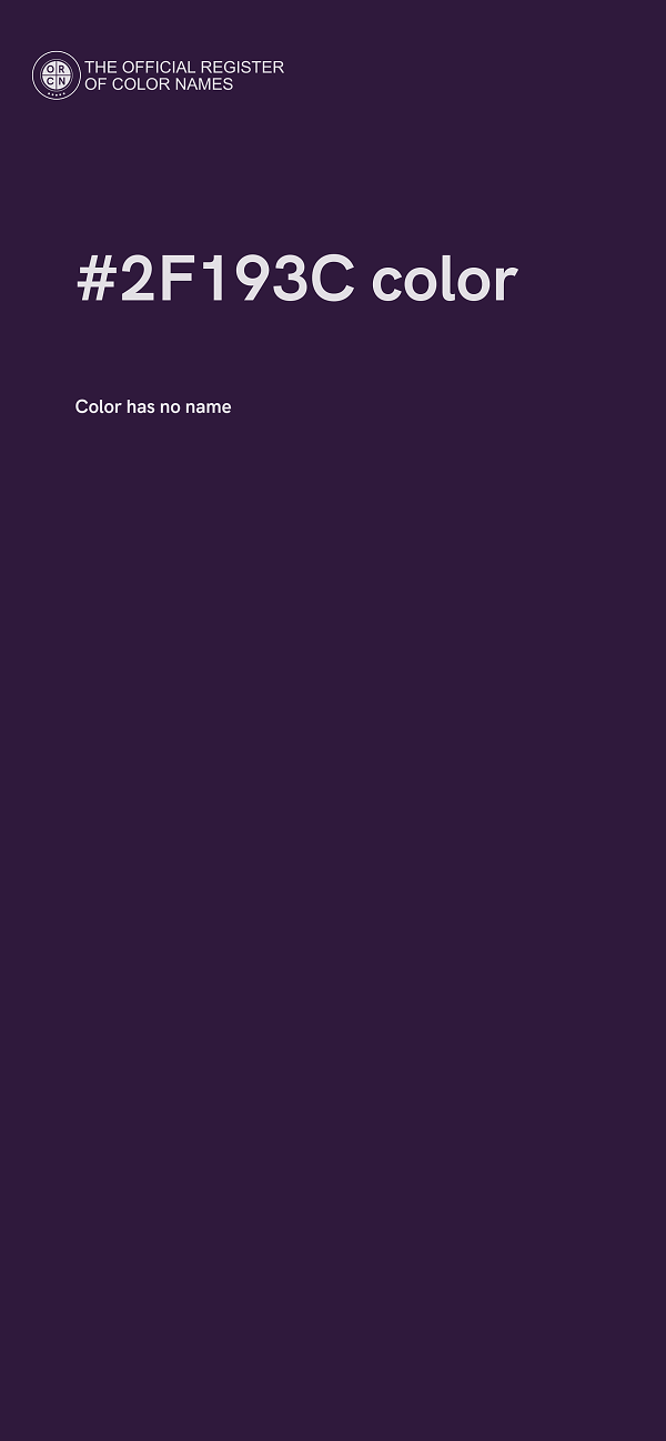 #2F193C color image