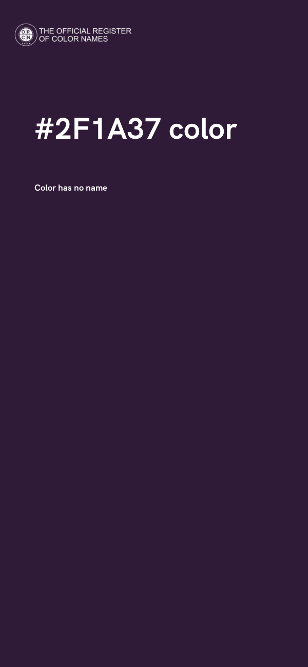 #2F1A37 color image