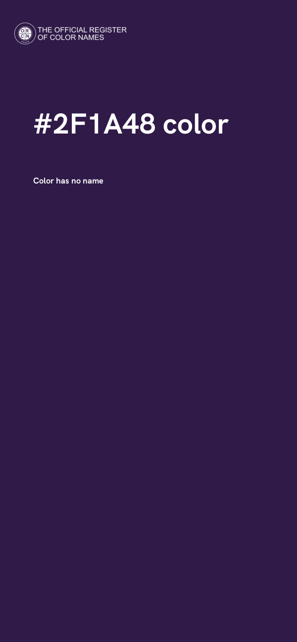#2F1A48 color image