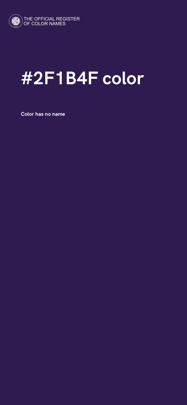 #2F1B4F color image