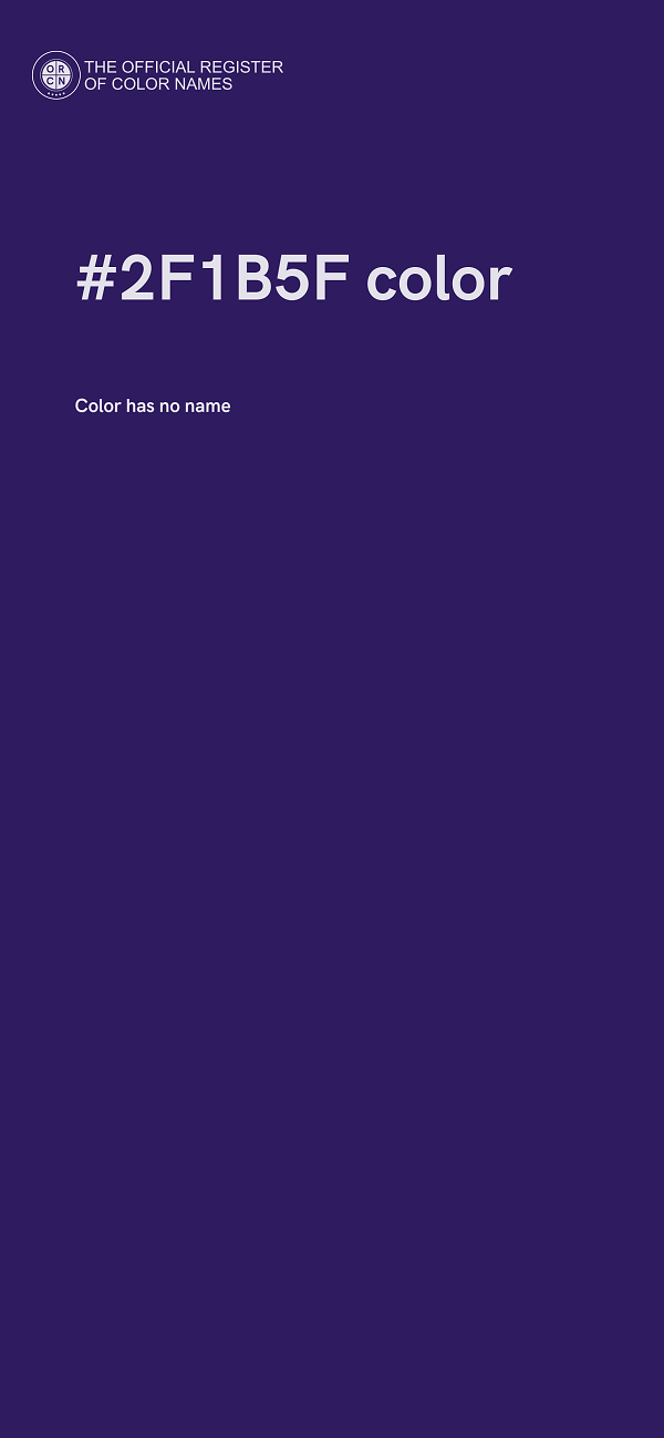 #2F1B5F color image