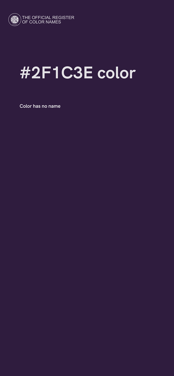 #2F1C3E color image