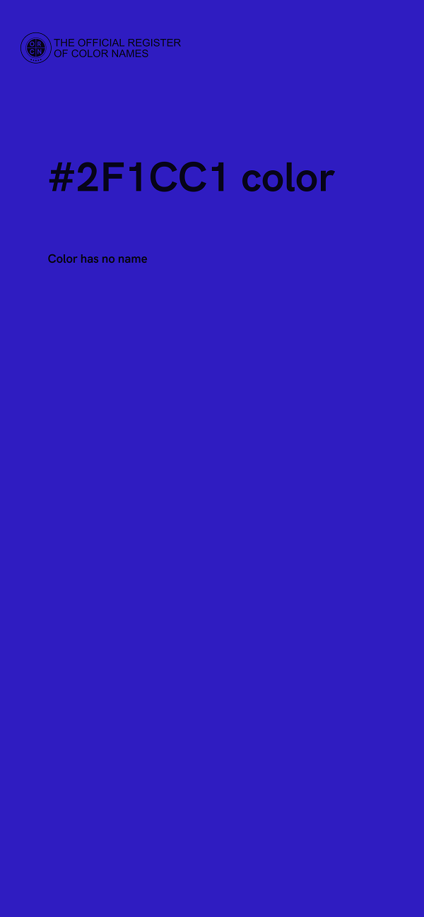 #2F1CC1 color image