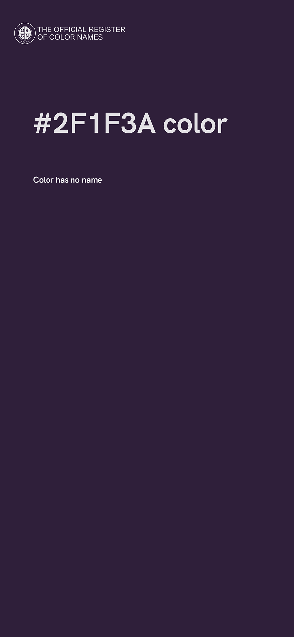 #2F1F3A color image