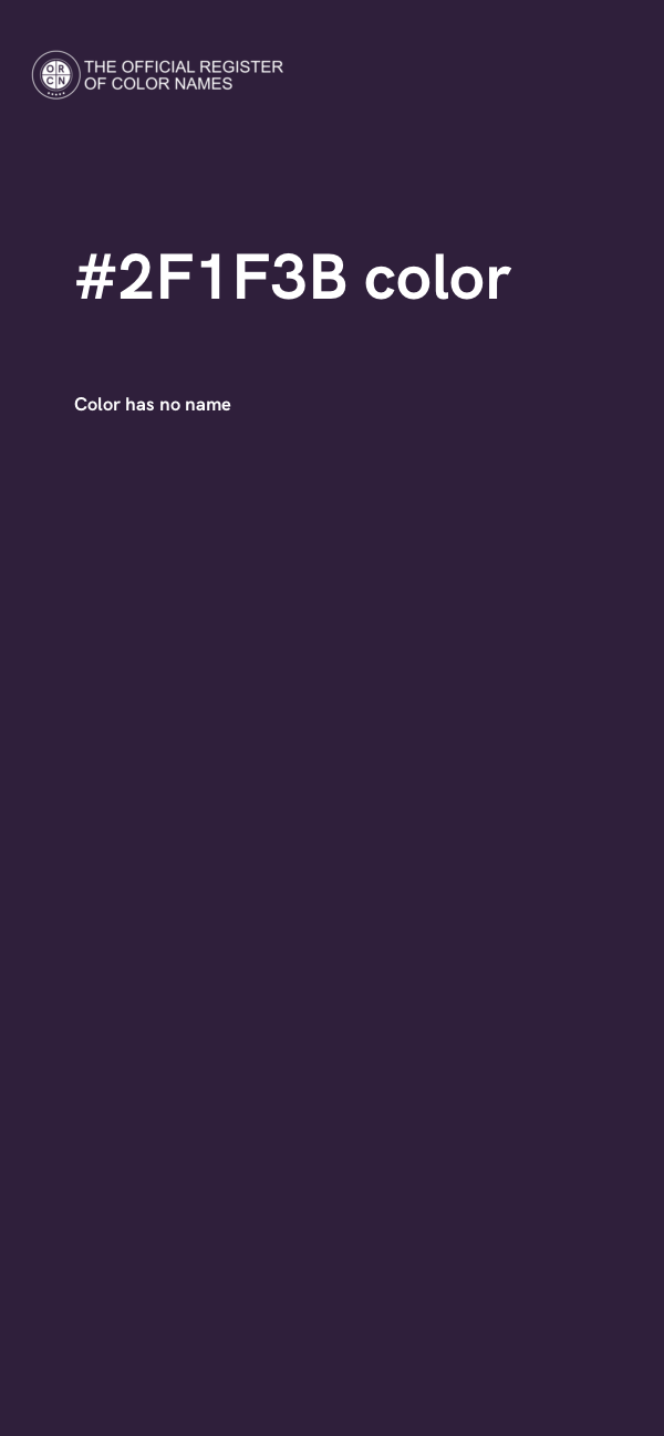 #2F1F3B color image