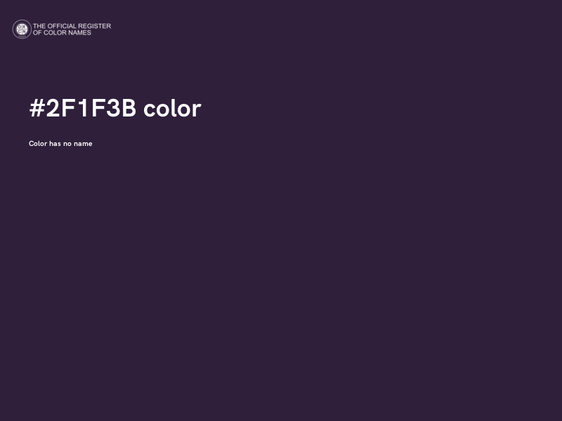 #2F1F3B color image