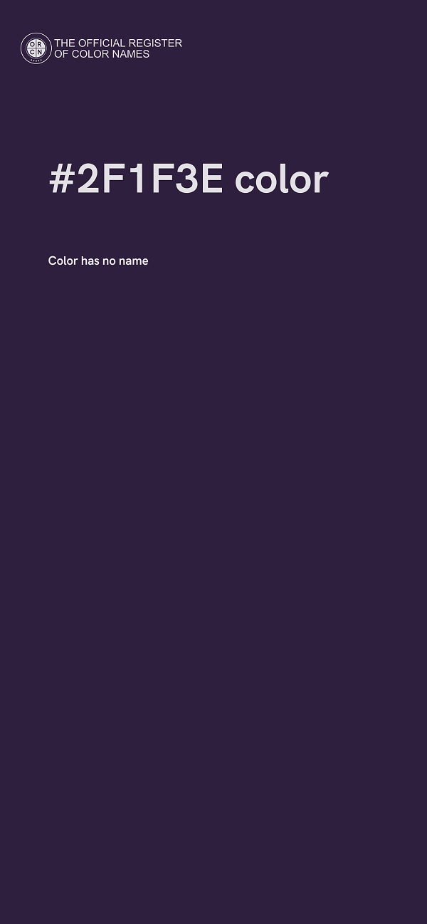 #2F1F3E color image