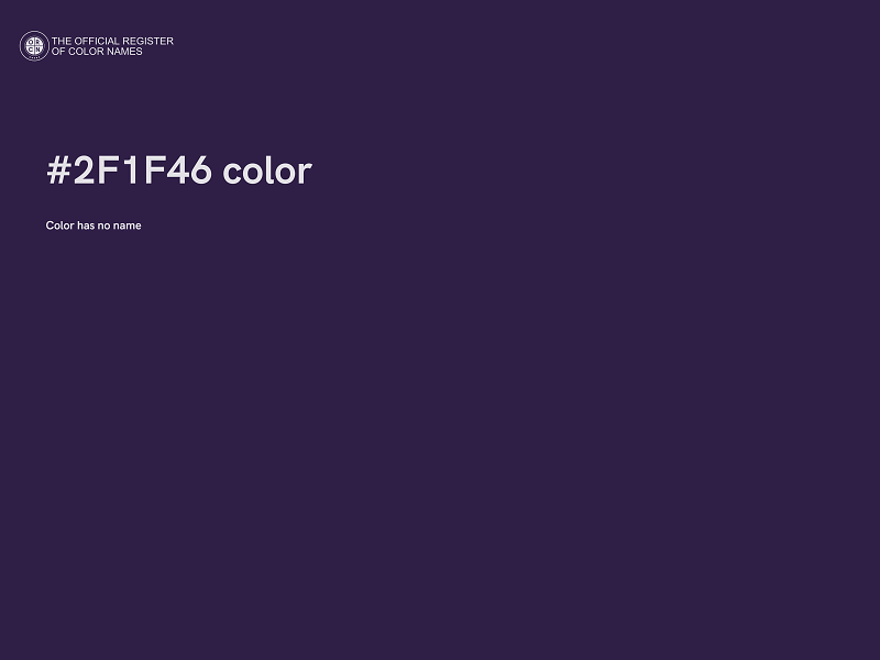 #2F1F46 color image