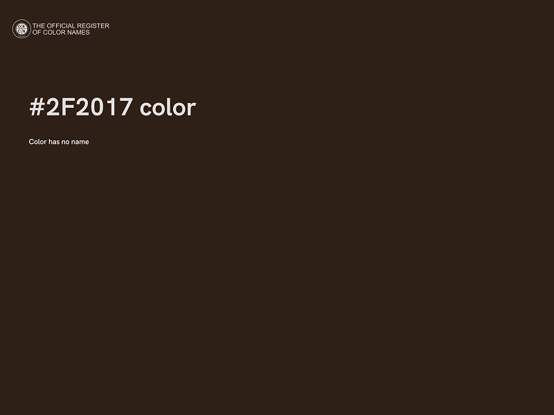 #2F2017 color image
