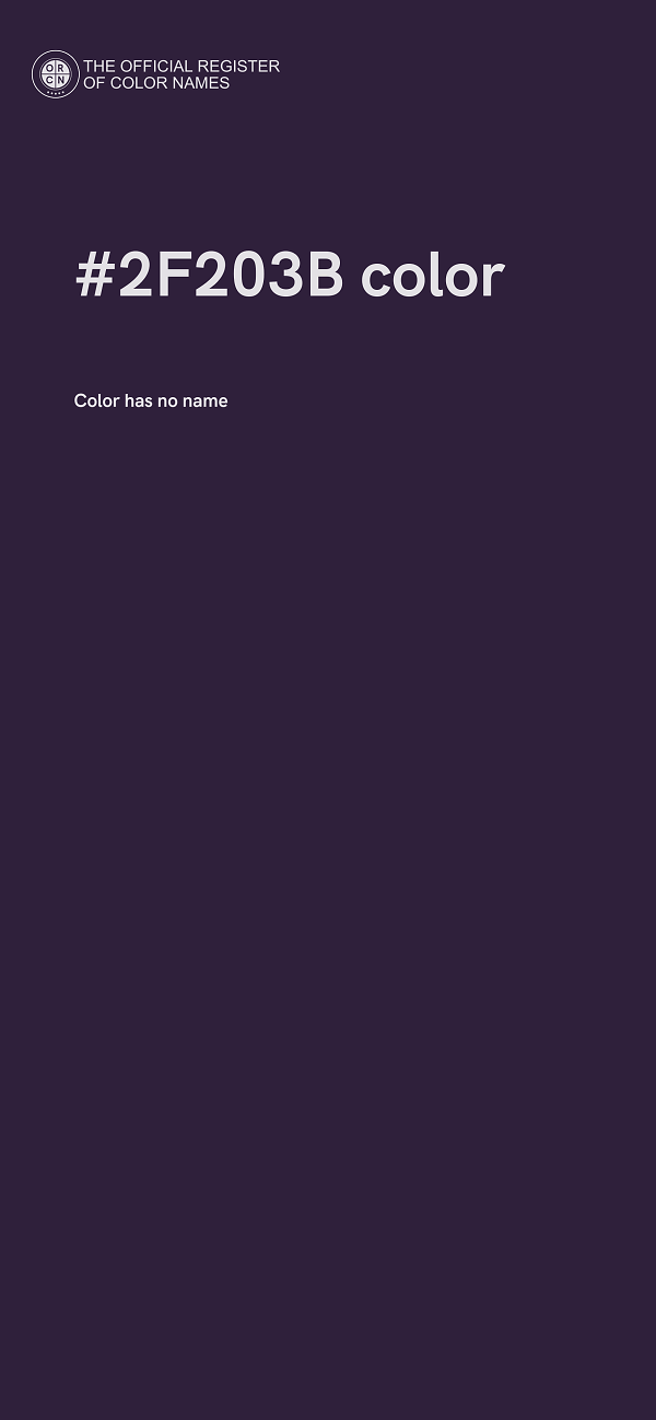 #2F203B color image