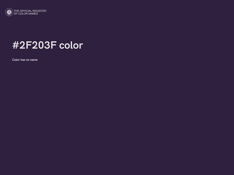 #2F203F color image