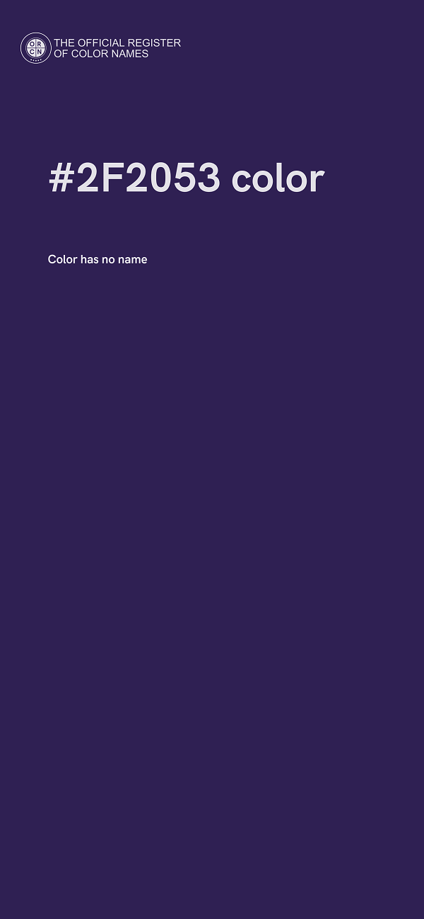 #2F2053 color image