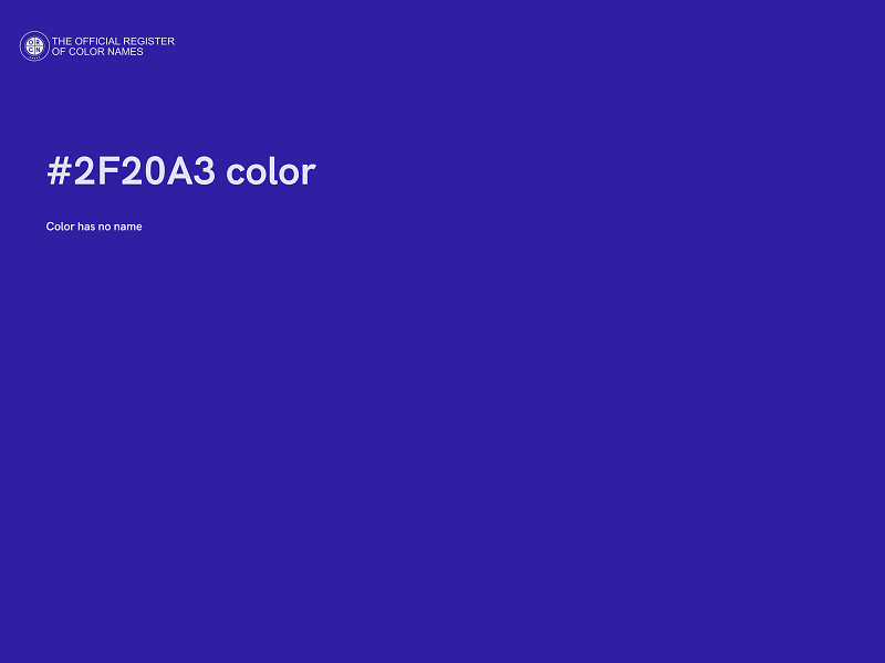 #2F20A3 color image