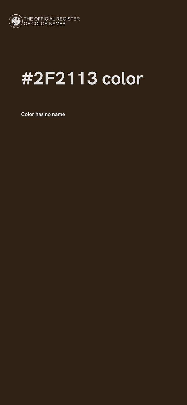 #2F2113 color image