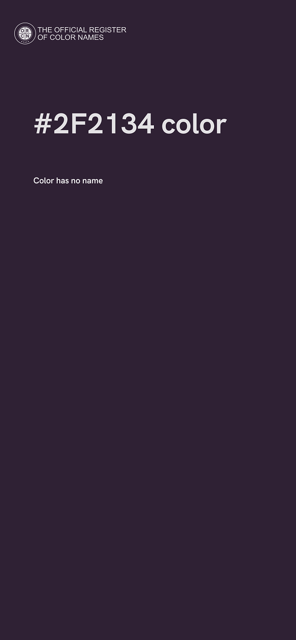 #2F2134 color image