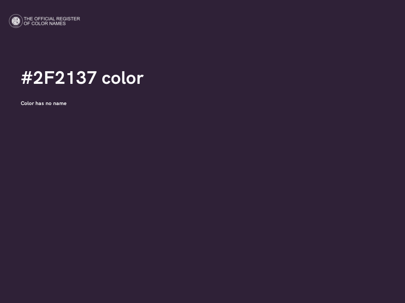 #2F2137 color image