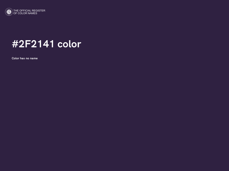 #2F2141 color image